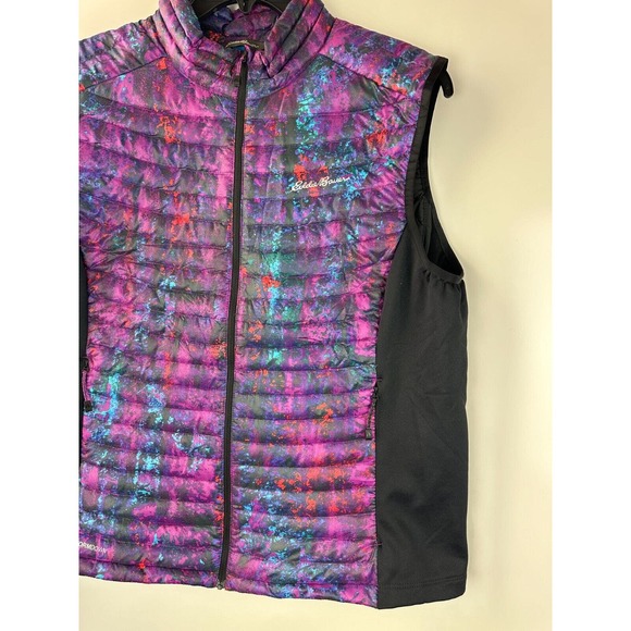 Eddie Bauer First Ascent Storm Down 800 Quilted Puffer Vest Purple Size 2XL - Picture 8 of 8